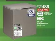 KIC Metallic Chest Freezer