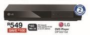 LG DVD Player DP122/132
