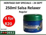 Salsa Relaxer (Regular)-For 4 x 250ml