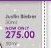 Justin Bieber Fragrances-30ml