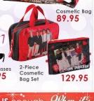 One Direction 2 Piece Cosmetic Bag Set