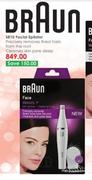 Braun Facial Epilator S810
