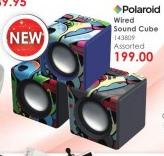 Polaroid Wired Sound Cube Assorted