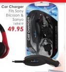 Car Charger Fits Sony Ericsson & Sanyo