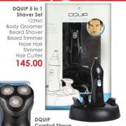 DQUIP 5-In-1 Shaver Set