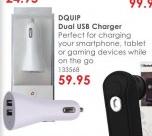 DQUIP Dual USB Charger