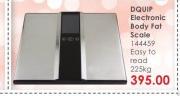 Dquip Electronic Body Fat Scale