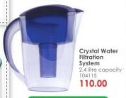 Crystal Water Filtration System Capacity-2.4L