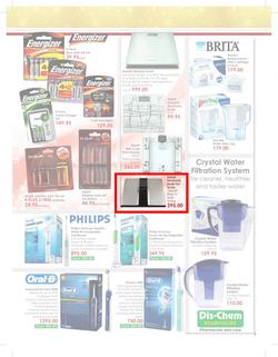 Dis-Chem : Christmas Savings ( 21 Nov - 06 Jan 2015 ), page 9