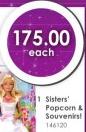 Barbie Sisters Popcorn & Souvenirs-Each