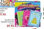 Scratch Art Sparkle Card Kit