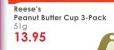 Reese's Peanut Butter Cup 3 Pack-51g