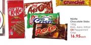 Nestle Chocolate Slabs 150g Rolo, Aero, Kitkat Or Peppermint Crisp-Each