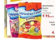 Manhattan Gums Assorted-125g