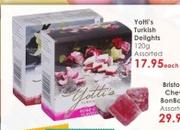 Yotti's Turkish Delights Assorted-120g Each