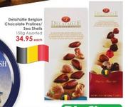 Dela Faille Belgian Chocolate Pralines/Sea Shells Assorted-150g Each