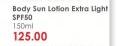 Eucerin Body Sun Lotion Extra Light SPF 50-150ml