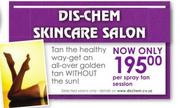 Dis Chem Skincare Salon-Per Spray Tan Session