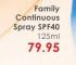 Every Sun Family Continuous Spray SPF 40-125ml