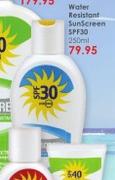 Water Resistant Sun Screen SPF 30-250ml