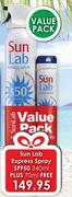Sun Lab Express Spray SPF 50-340ml Plus 70ml Free