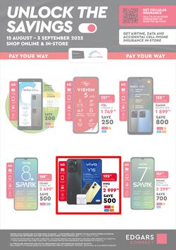 Edgars Mobile : Unlock The Savings (15 August - 03 September 2023), page 2