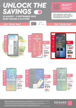 Edgars Mobile : Unlock The Savings (15 August - 03 September 2023), page 2