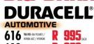 Duracell Automotive 616 Starter Battery