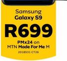Samsung Galaxy S9 LTE-On MTN Made For Me M Free Samsung Gear Fit 2 Pro