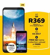 LG Q6 LTE-On MTN Made For Me M Free LG K4 2017 LTE-On My MTNChoice Flexi R55