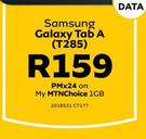 Samsung Galaxy 7" Tab A T285 LTE-On MTNChoice 1GB 