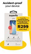 Superfly Tempered Glass Samsung Galaxy S9 Friendly Case Screen Protector