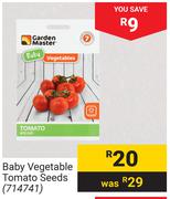 Garden Master Baby Vegetable Tomato Seeds