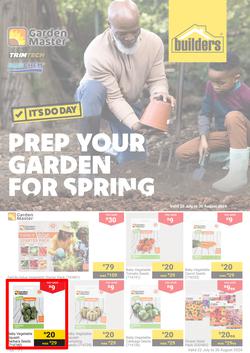 Builders : Prep Your Garden For Spring (22 July - 30 August 2024), page 1
