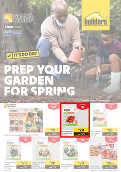 Builders : Prep Your Garden For Spring (22 July - 30 August 2024), page 1