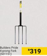 Builders Pride 4-Prong Fork 501151