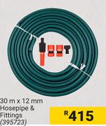 30m x 12mm Hosepipe & Fittings