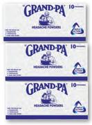 Grand-PA Headache Powders-12x10's