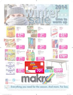 Makro Western Cape : Food Catalogue ( 11 Jun - 25 Jun 2014 ), page 1