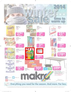 Makro Western Cape : Food Catalogue ( 11 Jun - 25 Jun 2014 ), page 1