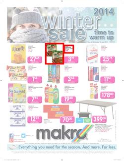 Makro Western Cape : Food Catalogue ( 11 Jun - 25 Jun 2014 ), page 1