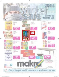 Makro Western Cape : Food Catalogue ( 11 Jun - 25 Jun 2014 ), page 1