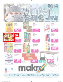Makro Western Cape : Food Catalogue ( 11 Jun - 25 Jun 2014 ), page 1