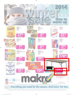 Makro Western Cape : Food Catalogue ( 11 Jun - 25 Jun 2014 ), page 1