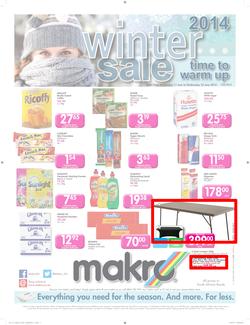 Makro Western Cape : Food Catalogue ( 11 Jun - 25 Jun 2014 ), page 1