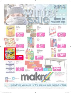 Makro Western Cape : Food Catalogue ( 11 Jun - 25 Jun 2014 ), page 1