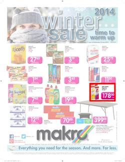 Makro Western Cape : Food Catalogue ( 11 Jun - 25 Jun 2014 ), page 1