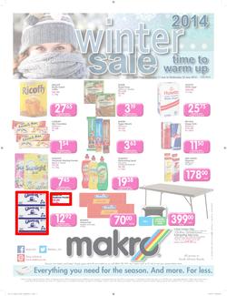 Makro Western Cape : Food Catalogue ( 11 Jun - 25 Jun 2014 ), page 1