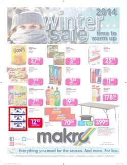 Makro Western Cape : Food Catalogue ( 11 Jun - 25 Jun 2014 ), page 1