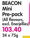 Beacon Mini Pre-Pack(All Flavours, Excl. Enerjellies)-24x75g